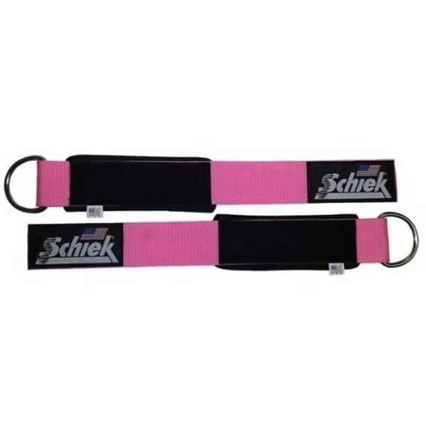 Schiek S-1700PK Ankle Straps; Pink, Schiek Sports Inc, Mfr#: S-1700PK